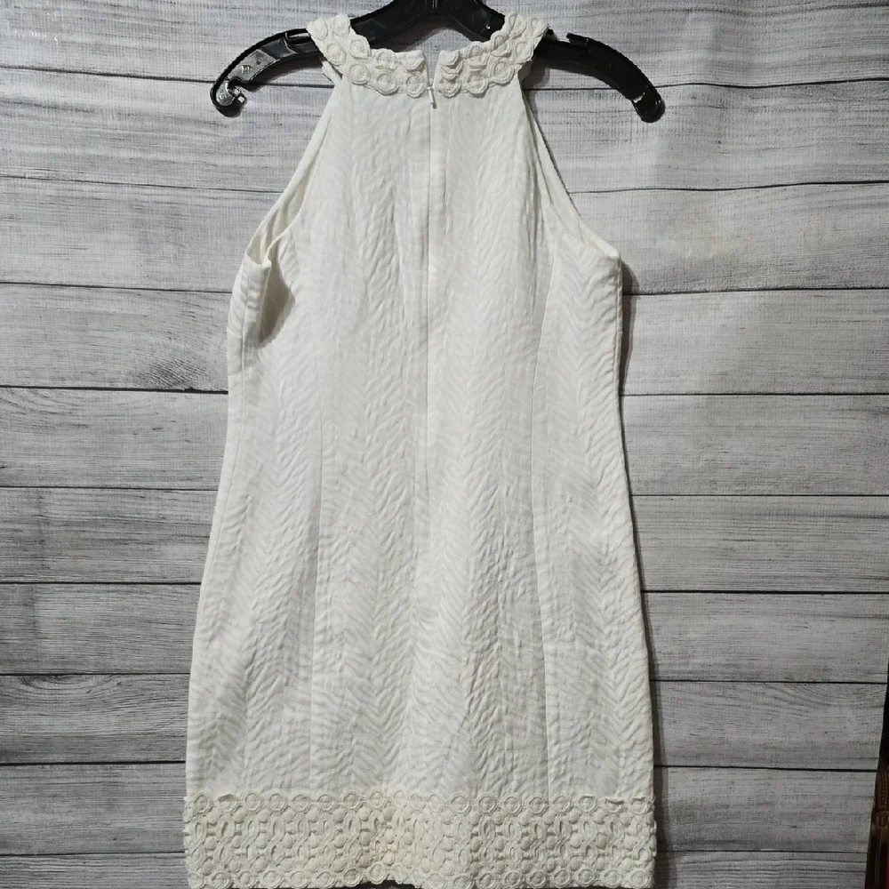 Michael Kors Textured White Mini Dress - Picture 6 of 6